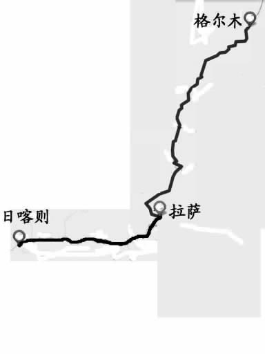 拉日鐵路的建設(shè)使青藏鐵路進(jìn)一步延伸。記者田俊制圖